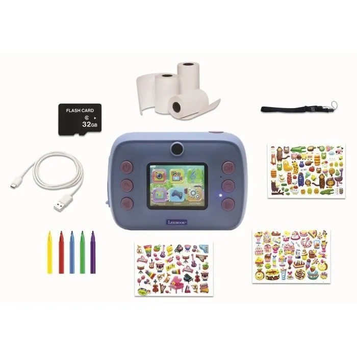 Appareil instantané Starcam Print Stitch avec carte SD.-3
