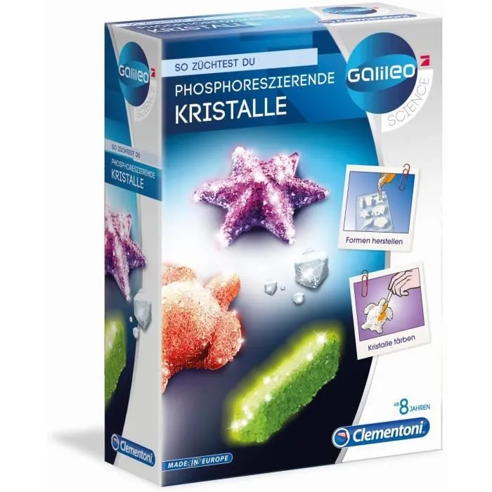 Clementoni Galileo Science Le laboratoire de lhorreur Mini set de jouets pour enfants à partir de 8 ans, expériences-0
