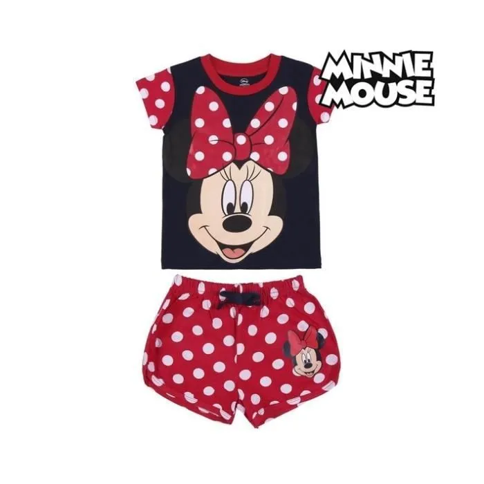 Pyjama Court Single Jersey Point Frozen II - Disney - Multicolore - Blanc-0