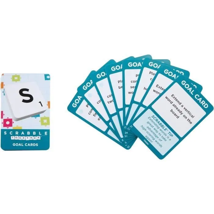 Mattel Games - Scrabble®-Jeu de société familial classique avec 2 modes de jeu HWD44-4