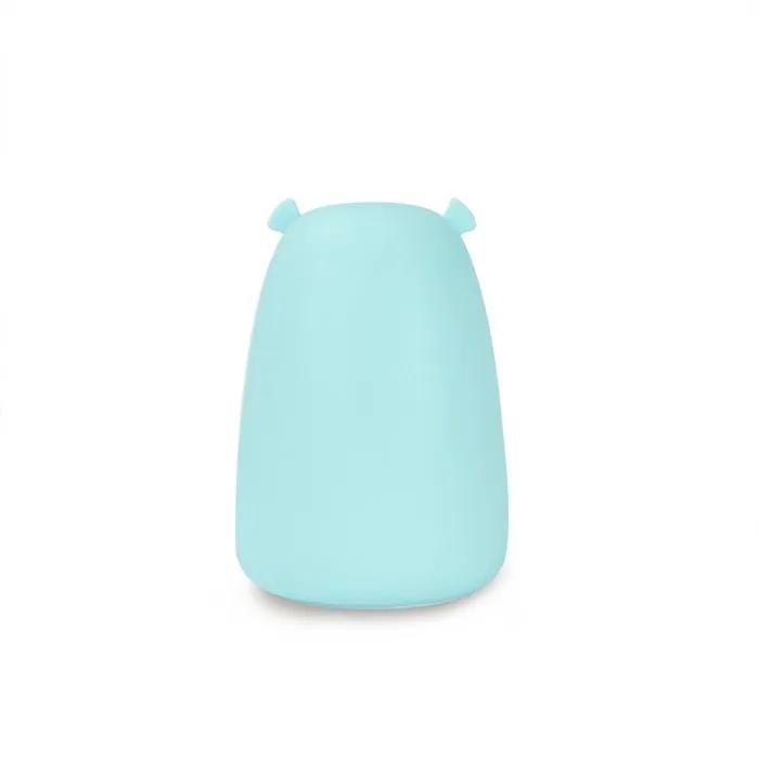 Veilleuse en silicone TD® Ours - Lumière douce pour les yeux - Blanc-2