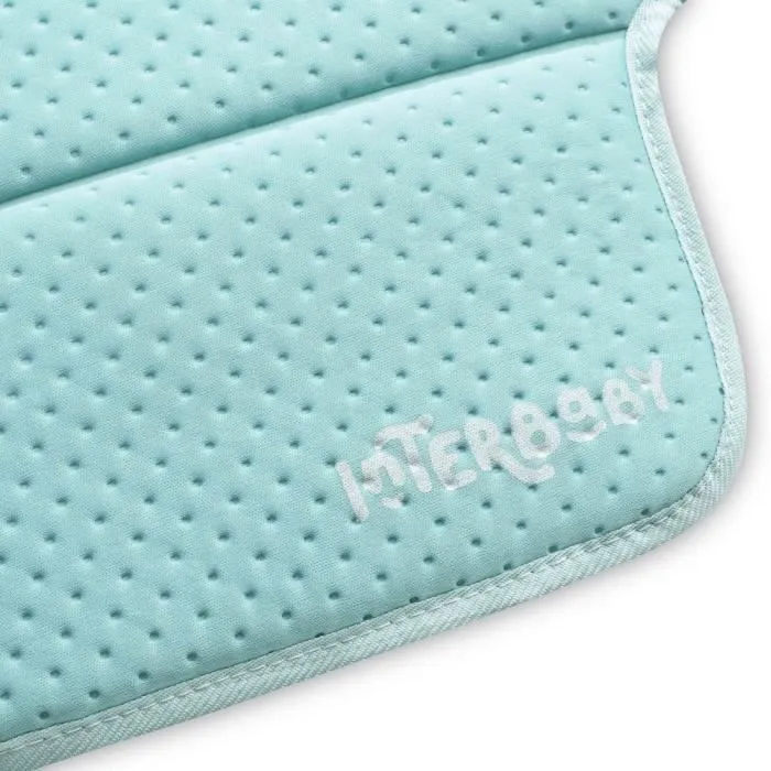 Interbaby - TRONA7-03 - Chaise Haute Plissable Mod. Comfort Eat Vert-1
