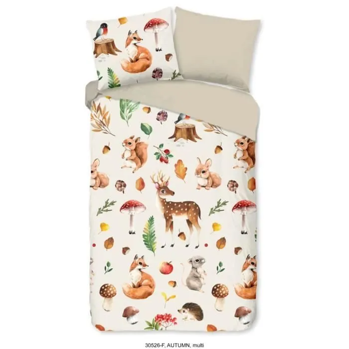 Good Morning Housse de couette pour enfants Autumn 140x200-220 cm  443622-1