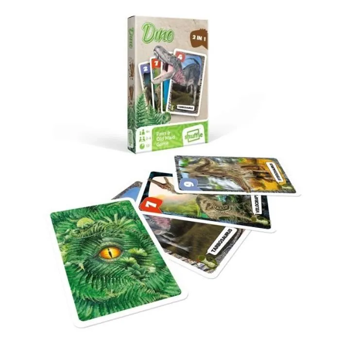 Cartamundi Game Black Peter and Memo Dino - 5901911101280-2
