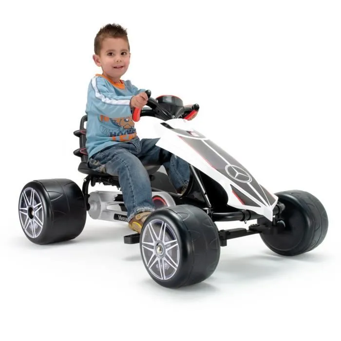 Go Kart à pédales Mercedes - INJUSA - Garçon - Pignon fixe - 1 frein-1