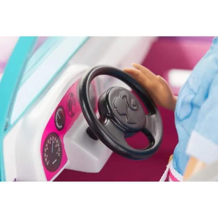 BARBIE Le Buggy violet décapotable tout-terrain 2 places-3