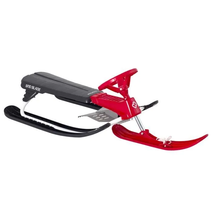 HAMAX Luge Twin Tip 2 places Sno Blade HAM505902 Gris et Rouge-1