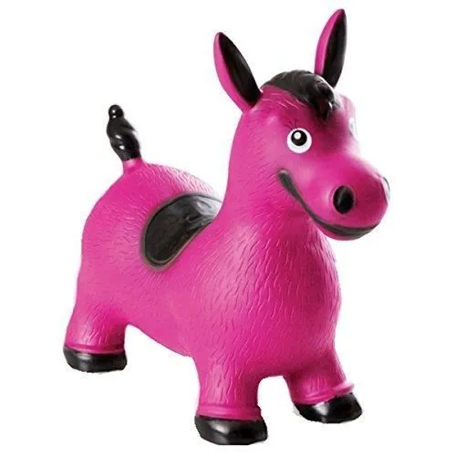 BuitenSpeel - Jeu « Saut de cheval (Rose / Noir)-0