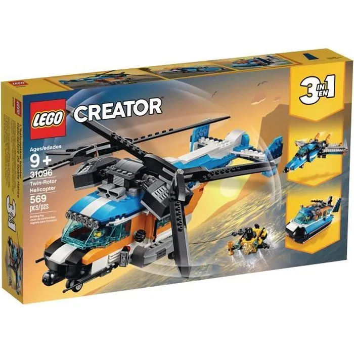 LEGO® Creator 31096 L'hélicoptère à double hélice-0