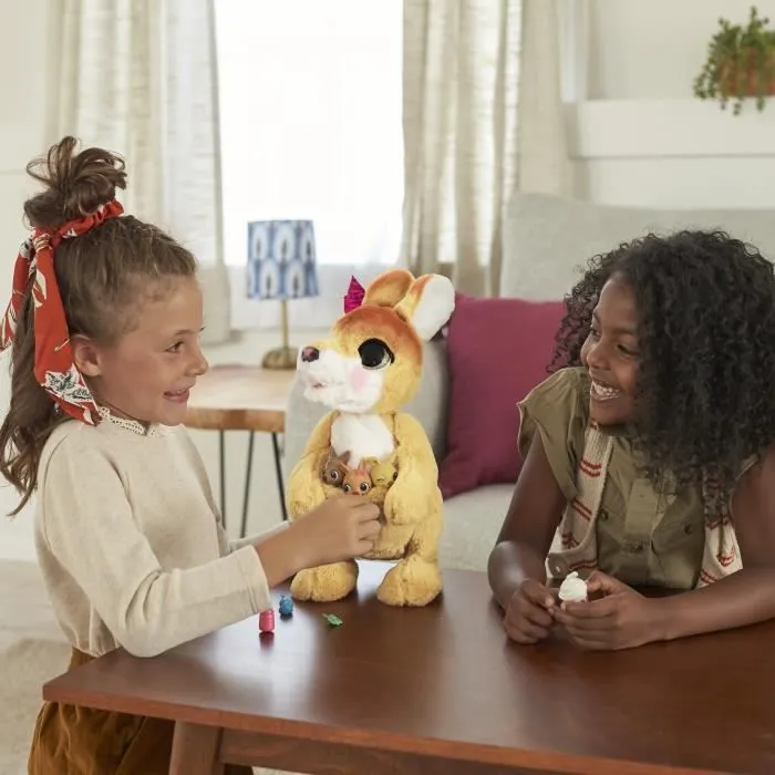 FURREAL FRIENDS - Mama Josie - jouet kangourou interactif-2