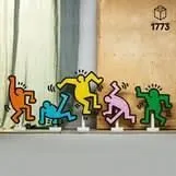 LEGO® 31216 Art Keith Haring, Les Figures Dansantes, Décoration d’Intérieur et Set de Construction pour Adultes-3