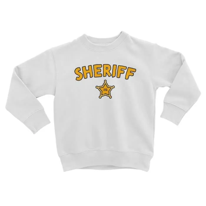 Sweatshirt Enfant Sheriff Etoile Police Far West BD-0