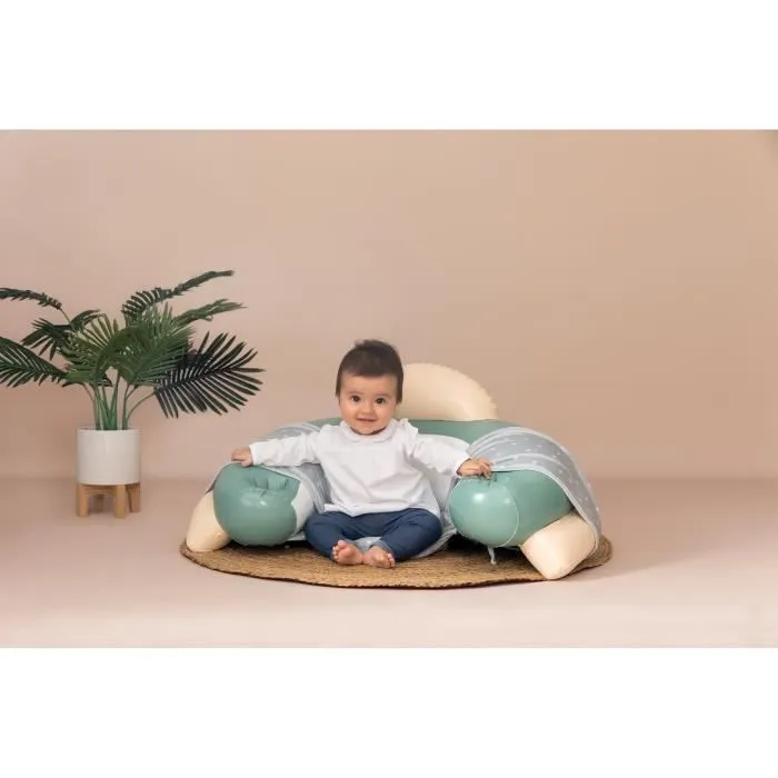 Siège bébé Little Smoby Cosy Seat - Vert - Avec tablette d'éveil - Dès 6 mois-2