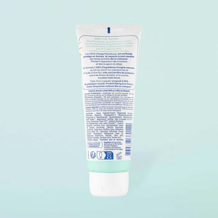 Crème de change Bébé BIO non parfumée Peaudouce - 75ml-1