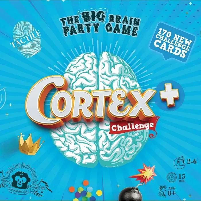 Jeu de société - ASMODEE - Cortex - Adulte - 60 min - Bleu - Mixte-2
