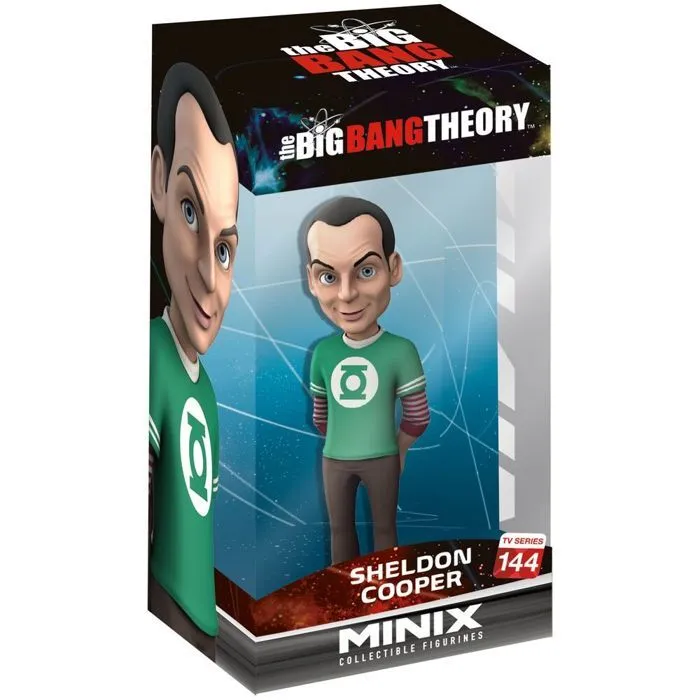 Figurine - Minix - Sheldon Cooper - Détails exceptionnels - Cadeau original - Pour adultes-1