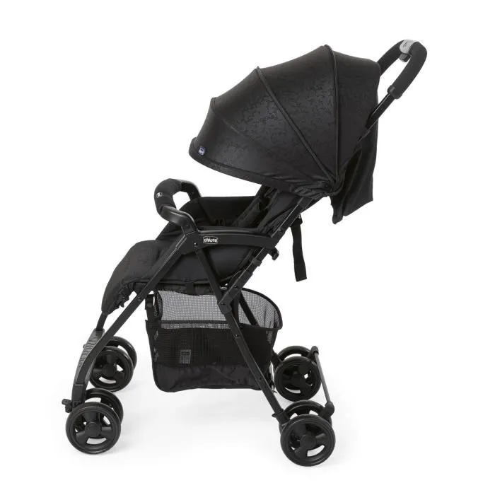 CHICCO Poussette compacte Ohlala 3 - Dès la naissance - Jusqu'à 15kg - Dossier inclinable - Arceau de sécurité - Jet black-3