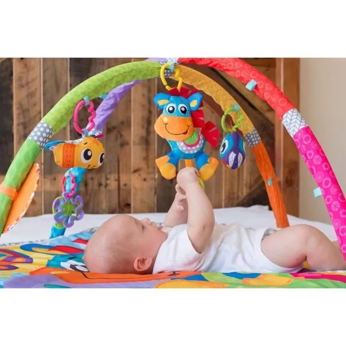 Playgro Tapis de Jeu à Quatre Pattes Cheval Clip Clop, Tapis Musical, Dès la naissance, Multicolore, 40203-2