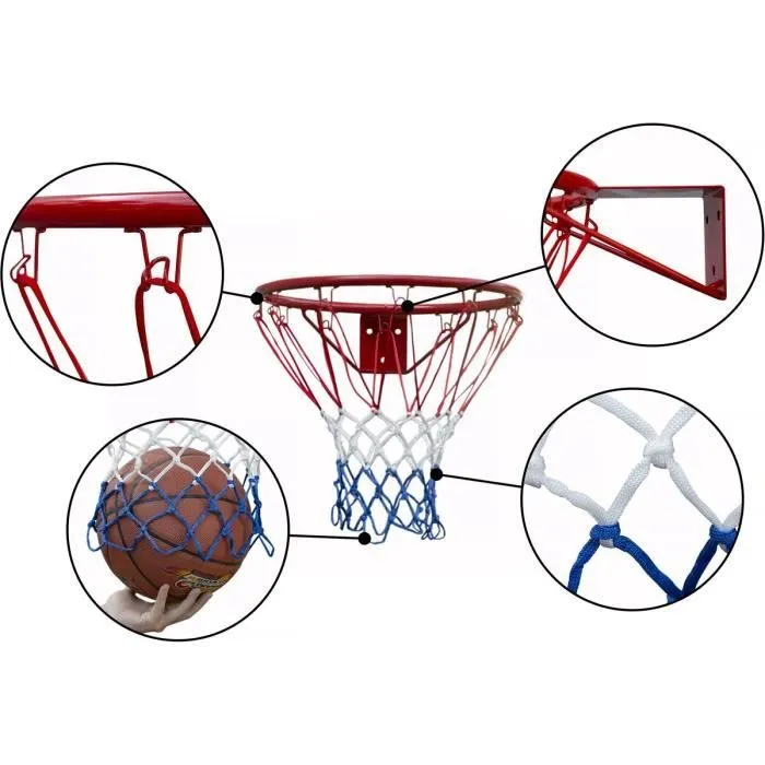 Panier de basket universelle pour portique bois-2