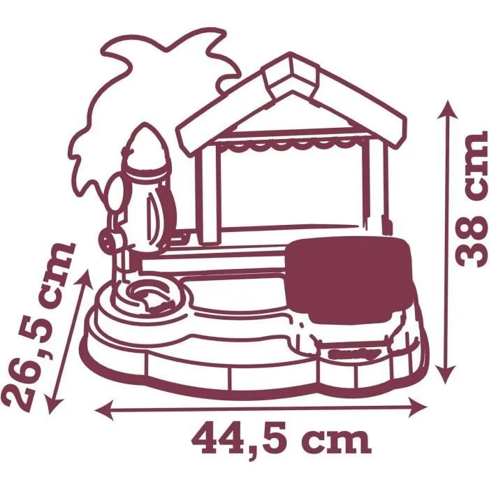 SMOBY - Paillote Gourmande Stitch - Fabrique à glaces et gaufrier-4