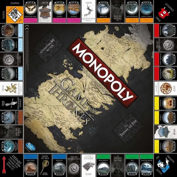 GAME OF THRONES Monopoly Edition Collector-1