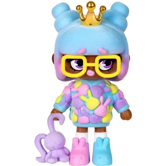 Pack de poupées - XOX KWEENIE - Série Quirky - 13 cm - 3 poupées incluses - Finitions uniques-2
