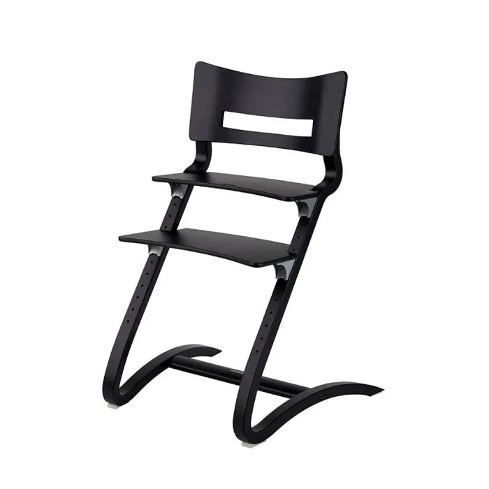 Leander - 300000-02 - Classic Chaise haute sans arceau Noir-0