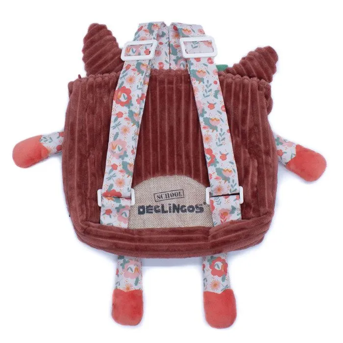 LES DEGLINGOS - Sac à Dos Velours Melimelos La Biche Enfant-2