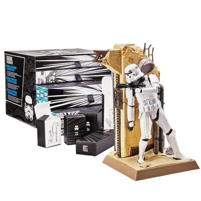 Calendrier de l'Avent - Star Wars - Maquette Countdown - 24 pièces - Blanc-0