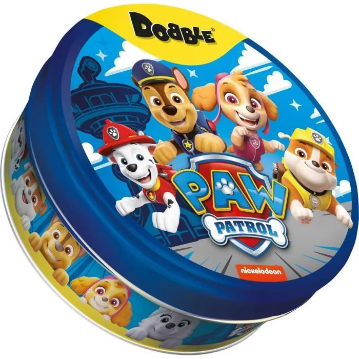 Dobble : Pat Patrouille|Zygomatic - Jeu de société - 5 mini-jeux - À partir de 6 ans-1