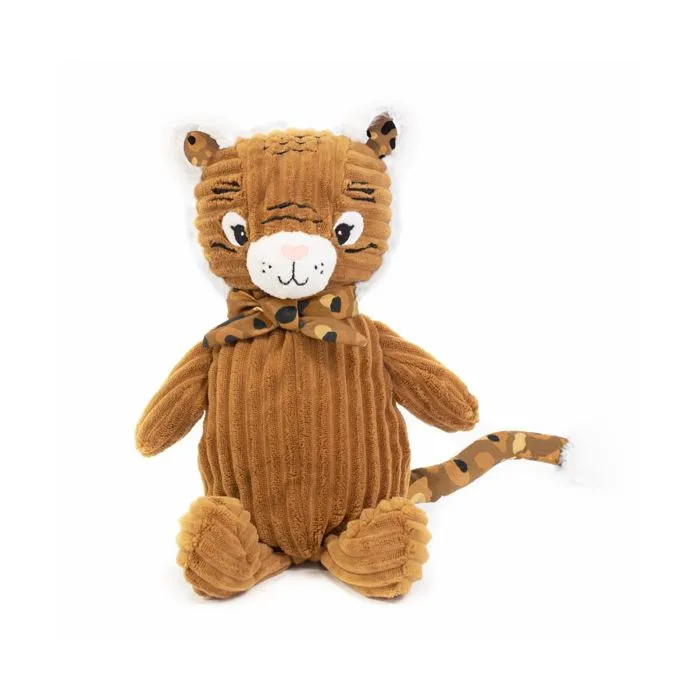 Peluche Les Deglingos Tigre Câlin - Marron - Junior - 33 cm-1