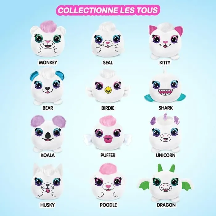 Peluche à personnaliser Airbrush Plush Mini Surprise - Canal Toys-8