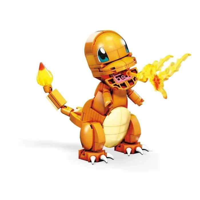 Mega Construx - Pokémon Salamèche à Construire - Briques de construction - 7 ans et + GKY96-1