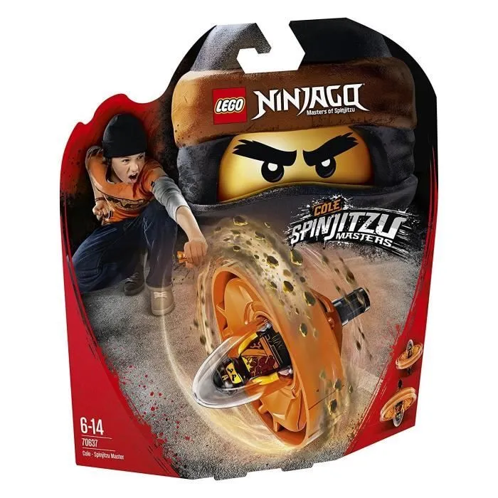 LEGO® NINJAGO® 70637 Cole-toupie - Maître du Spinjitzu - Jeu de construction-0