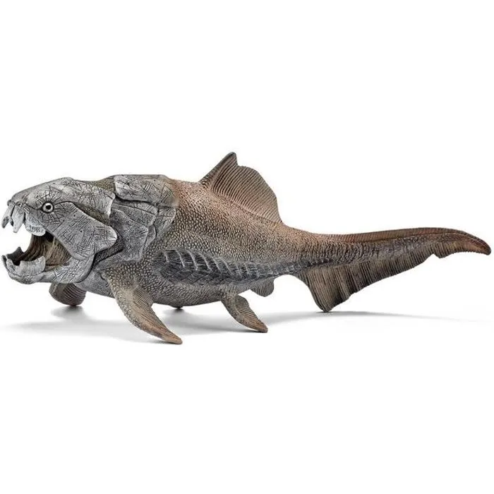 Figurine Dunkleosteus, SCHLEICH 14575 Dinosaurs, Gris, Mixte, A partir de 3 ans-0