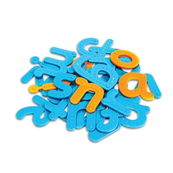 Ensemble de lettres - Learning Resources - 1496 - 26 pcs - Plastique résistant - Mixte-0