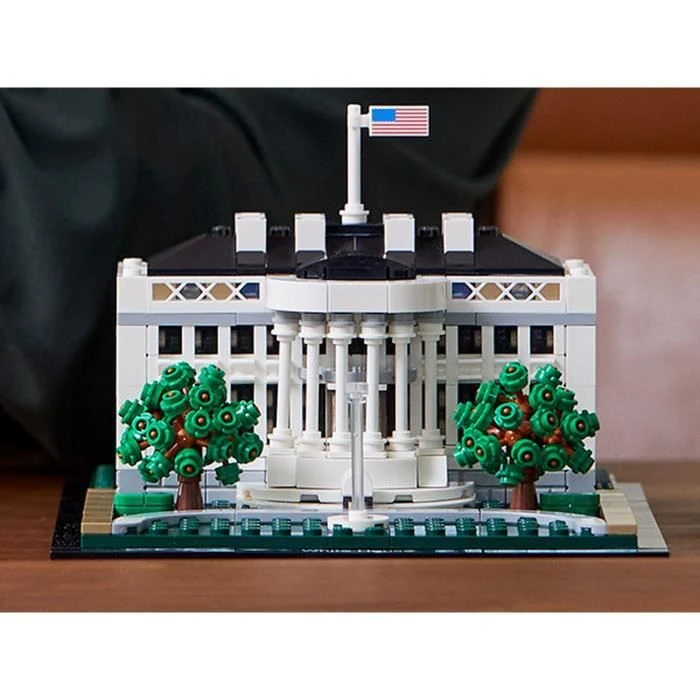 LEGO® 21054 Architecture La Maison Blanche, Ensemble de construction Landmark, Modèle de Collection et d'Exposition pour Adultes-4