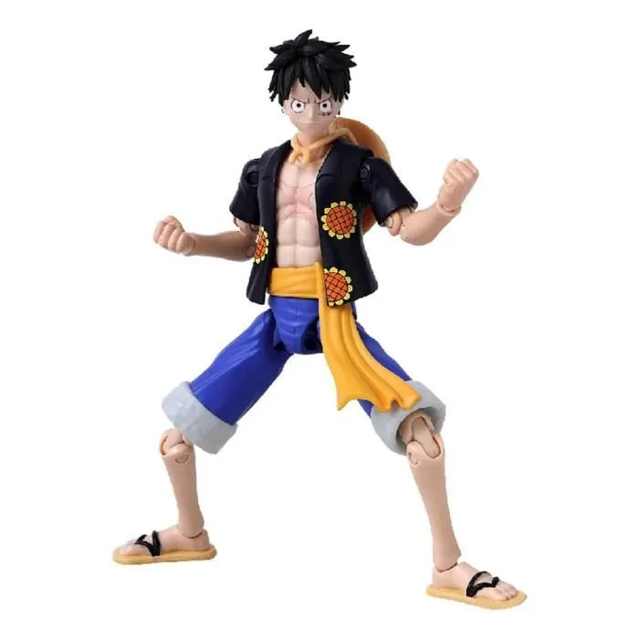 Figurine Anime Heroes - Bandai - One Piece - Luffy (Dressrosa) - 17 cm-2