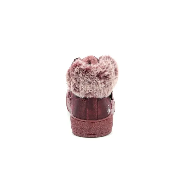 Boots - Mod 8 - Arisnow - Bordeaux métallisé - Synthétique - Zip-2