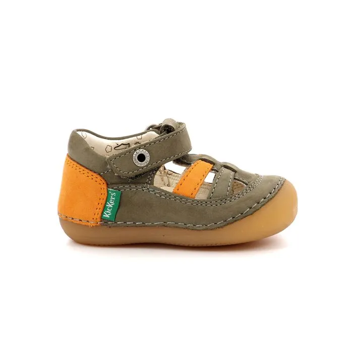 KICKERS Salomés Sushy Kaki orange-0