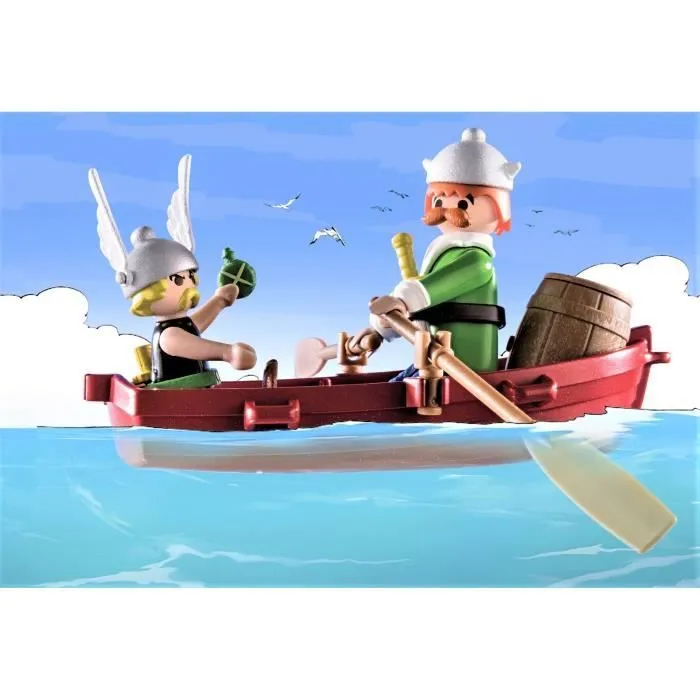 Calendrier de l'Avent Astérix PLAYMOBIL - Astérix et les Pirates - 71087 - 125 pièces dont 7 personnages-4