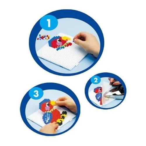 Perles à repasser HAMA - Papier à Repasser pour Perles Midi - Multicolore - A partir de 5 ans-1