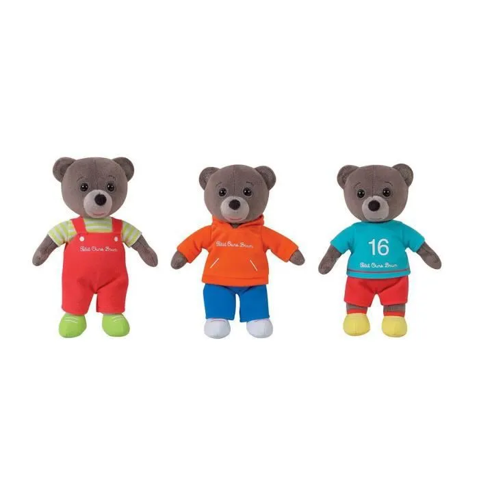 Peluche Petit Ours Brun - JEMINI - Mini peluche - Coloris Unique - Intérieur - Enfant-1