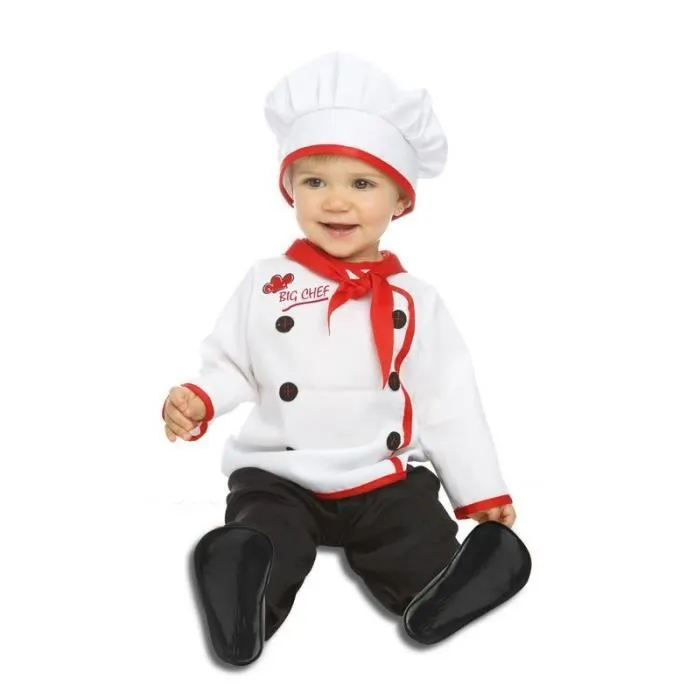 Déguisement Cuisinier Bébé- Taille 7-12 mois-0
