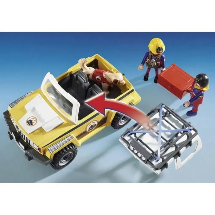 PLAYMOBIL - Secouristes de Montagnes avec Véhicule - Action - L'Escalade-3