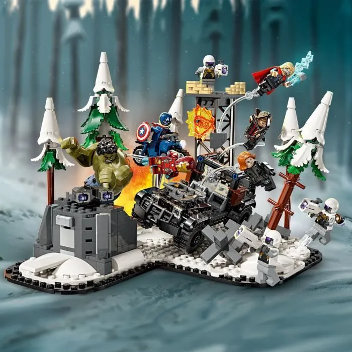 LEGO® Marvel 76291 Avengers Rassemblement : L’ère d’Ultron, minifigurines de super-héros-3