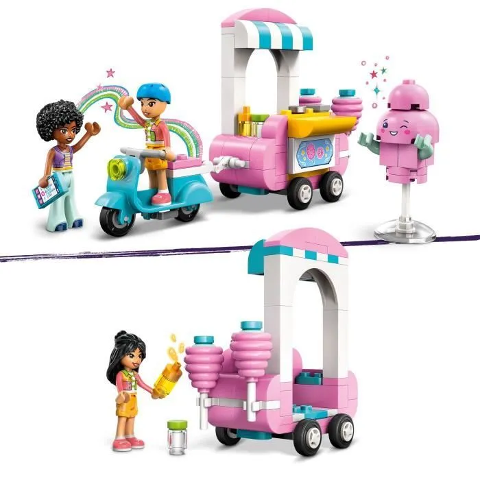 LEGO Friends 42643 Stand de barbes à papa et scooter - Jouet pour filles dès 6 ans-2