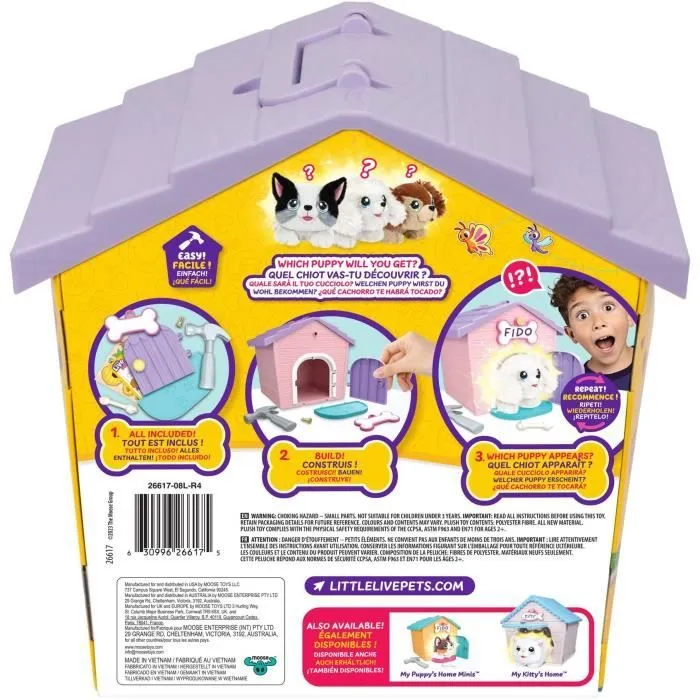 Niche surprise - Moose Toys - Chien rose - Modèle aléatoire - Accessoires inclus - 5 ans et plus-4