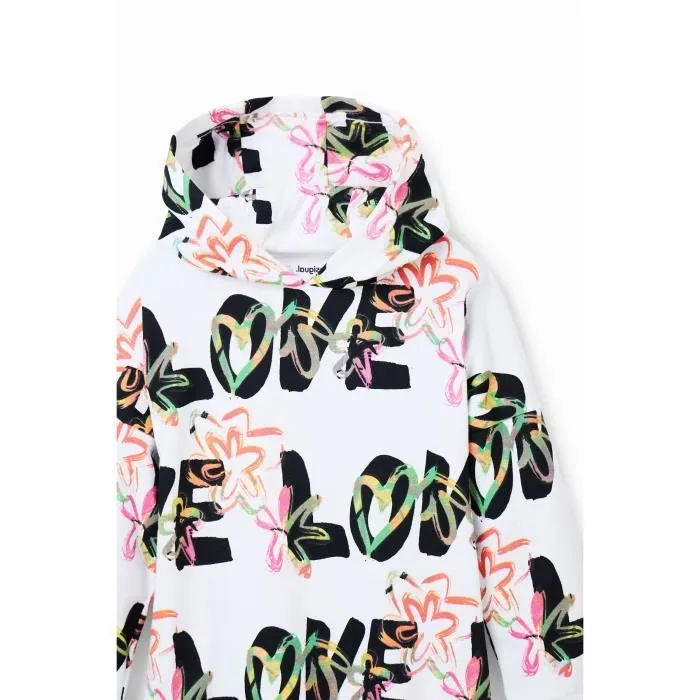 Robe fille Desigual Flavia - blanc - 5/6 ans-2