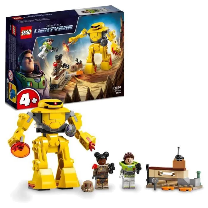 LEGO® Buzz l'Éclair de Disney et Pixar 76830 La Poursuite de Zyclops, avec Jouet Robot